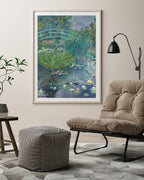 Blanche Hoschedé Monet - Steg am Seerosenteich (Giverny)