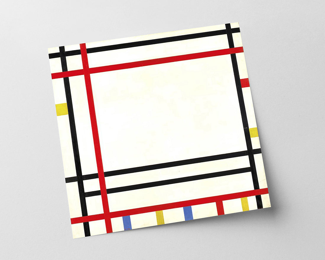 Piet Mondrian - Komposition - Bunte Geometrie