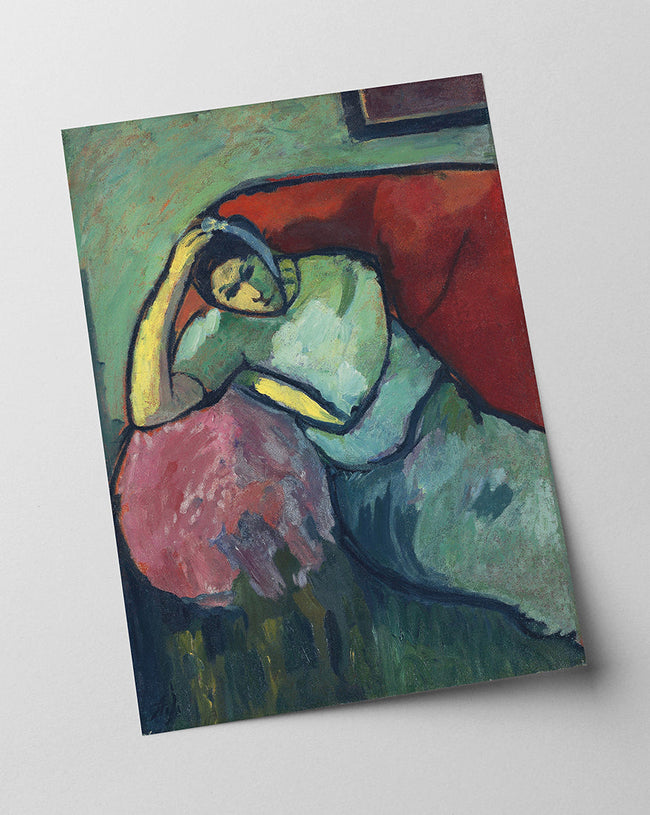 Alexej von Jawlensky - Sitzende Frau Main Image