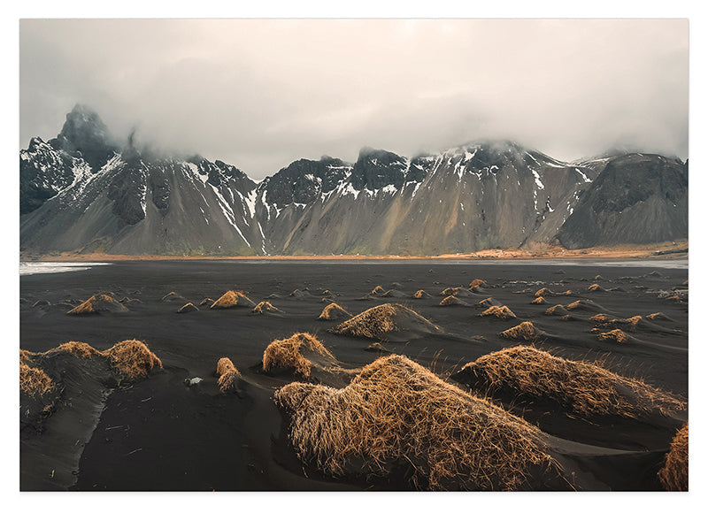 Berge in einer Nebellandschaft