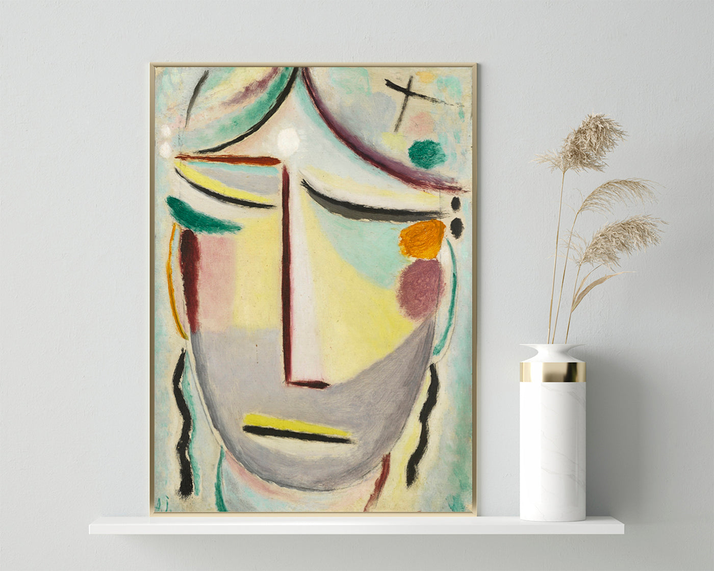 Alexej von Jawlensky - Heilandsgesicht Mondlicht