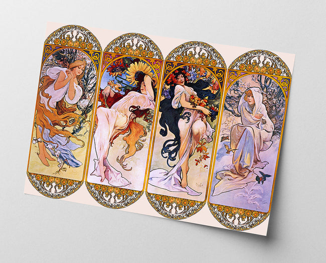 Alfons Mucha - Vier Jahreszeiten Main Image