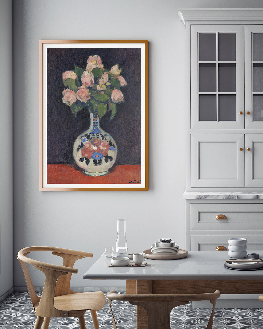 Alexej von Jawlensky - Stillleben Blumen mit Vase