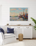 Amedeo Modigliani - Windmills on a Canal in Holland