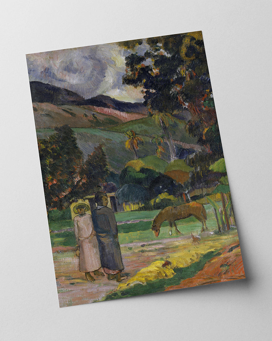 Paul Gauguin - Tahitische Landschaft