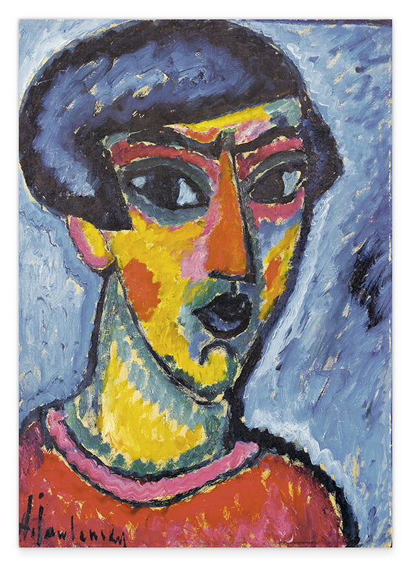 Alexej von Jawlensky - Kopf in Blau Hover Image