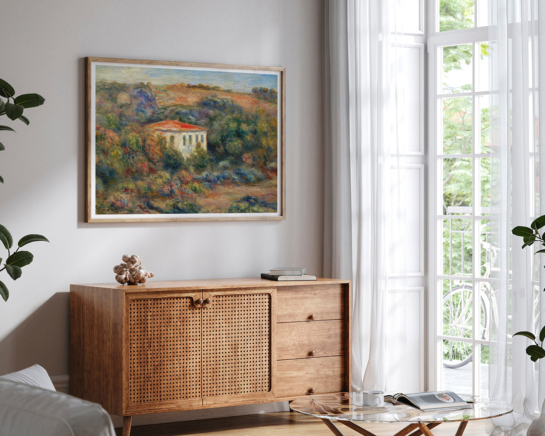 Pierre-Auguste Renoir - MAISON DANS UN PAYSAGE