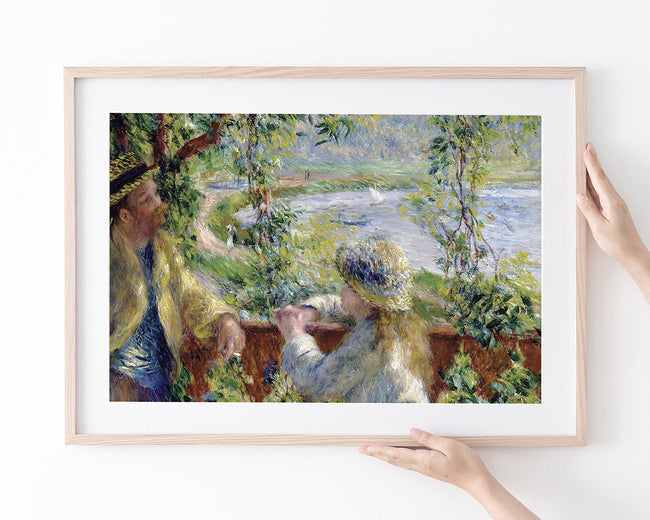 Pierre-Auguste Renoir - Am Wasser (nahe des Sees) Main Image