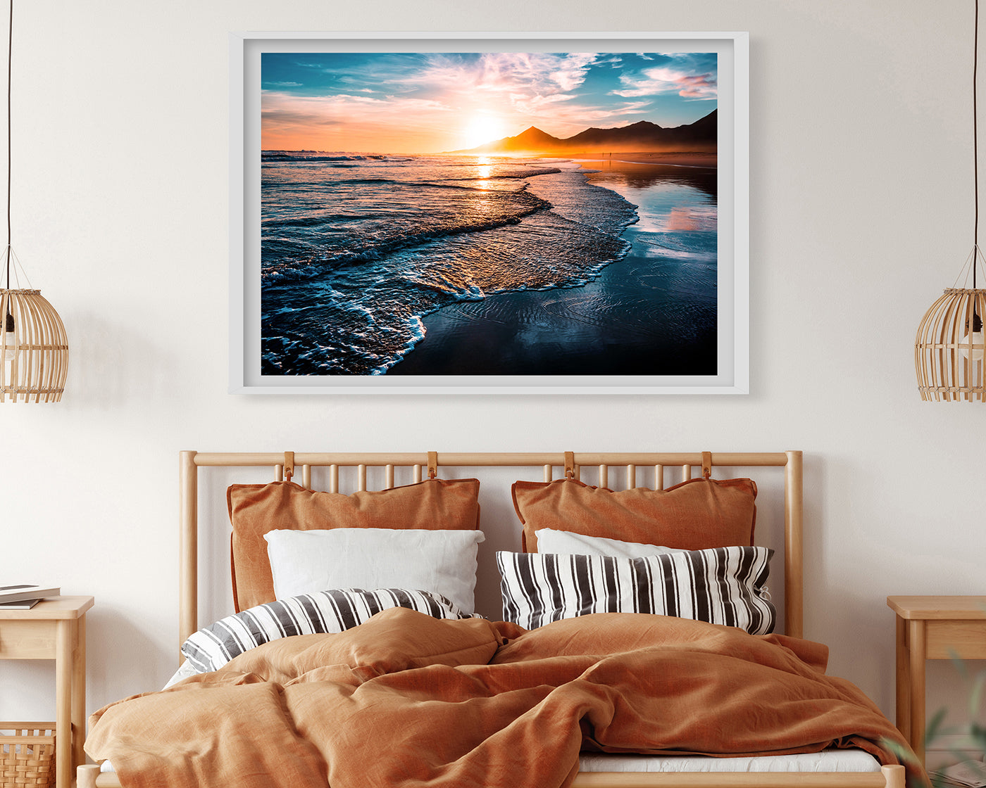 Sonnenuntergang am Strand