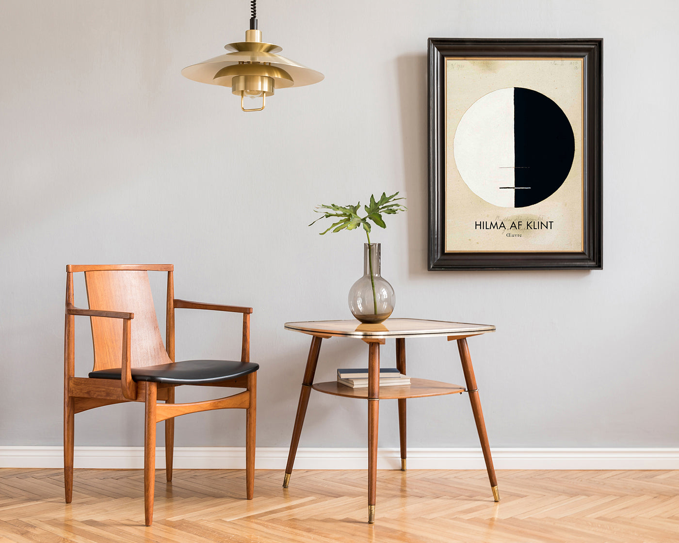 Hilma af Klint - Museum-Poster Buddha's Standpunkt im irdischen Leben, Nr. 3a