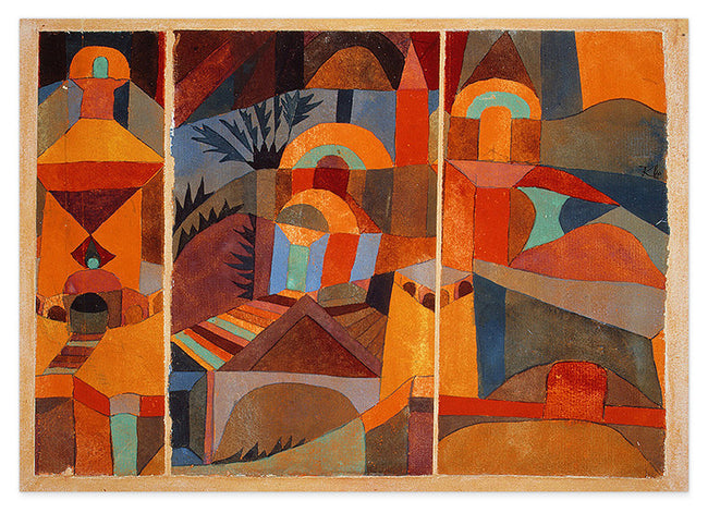 Paul Klee - Tempelgärten (1920) Hover Image
