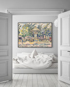 Paul Signac - Dorffest (La Vogue)