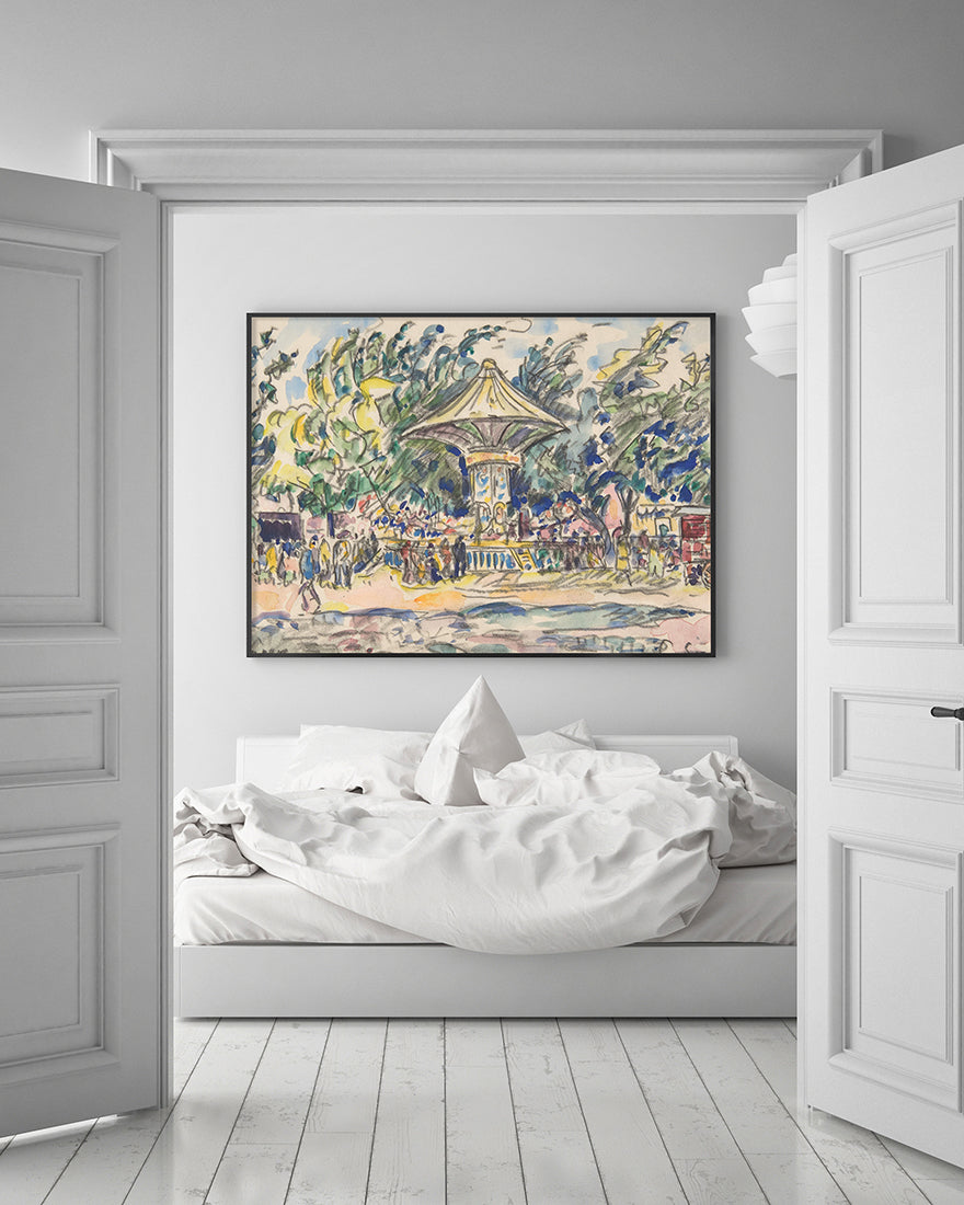 Paul Signac - Dorffest (La Vogue)