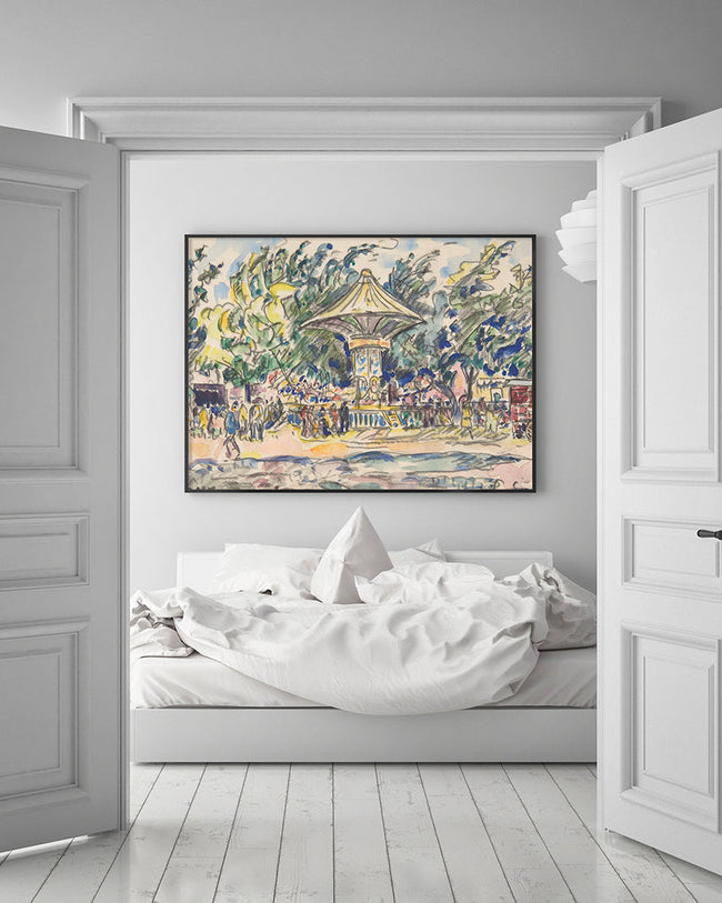 Paul Signac - Dorffest (La Vogue) Main Image