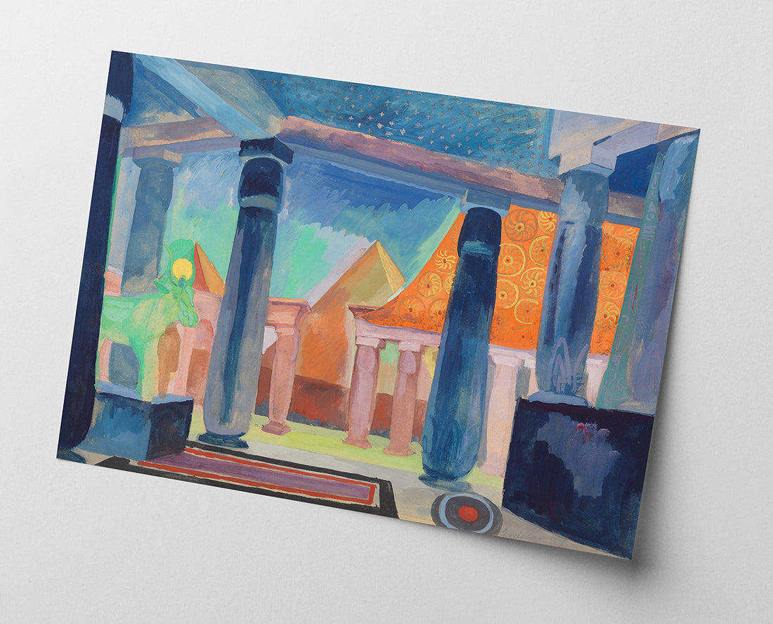 Robert Delaunay - Bühnenbild für Kleopatra