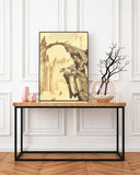 Itō Jakuchū - Raubtiere an Klippe