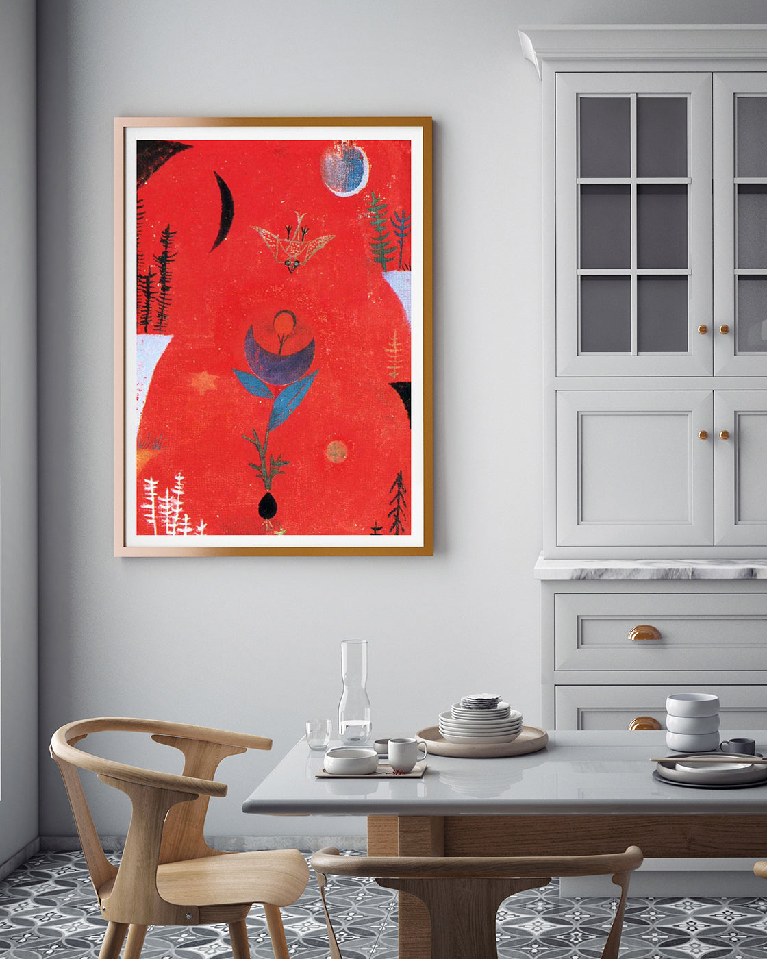 Paul Klee - Blumenmythos (1918)