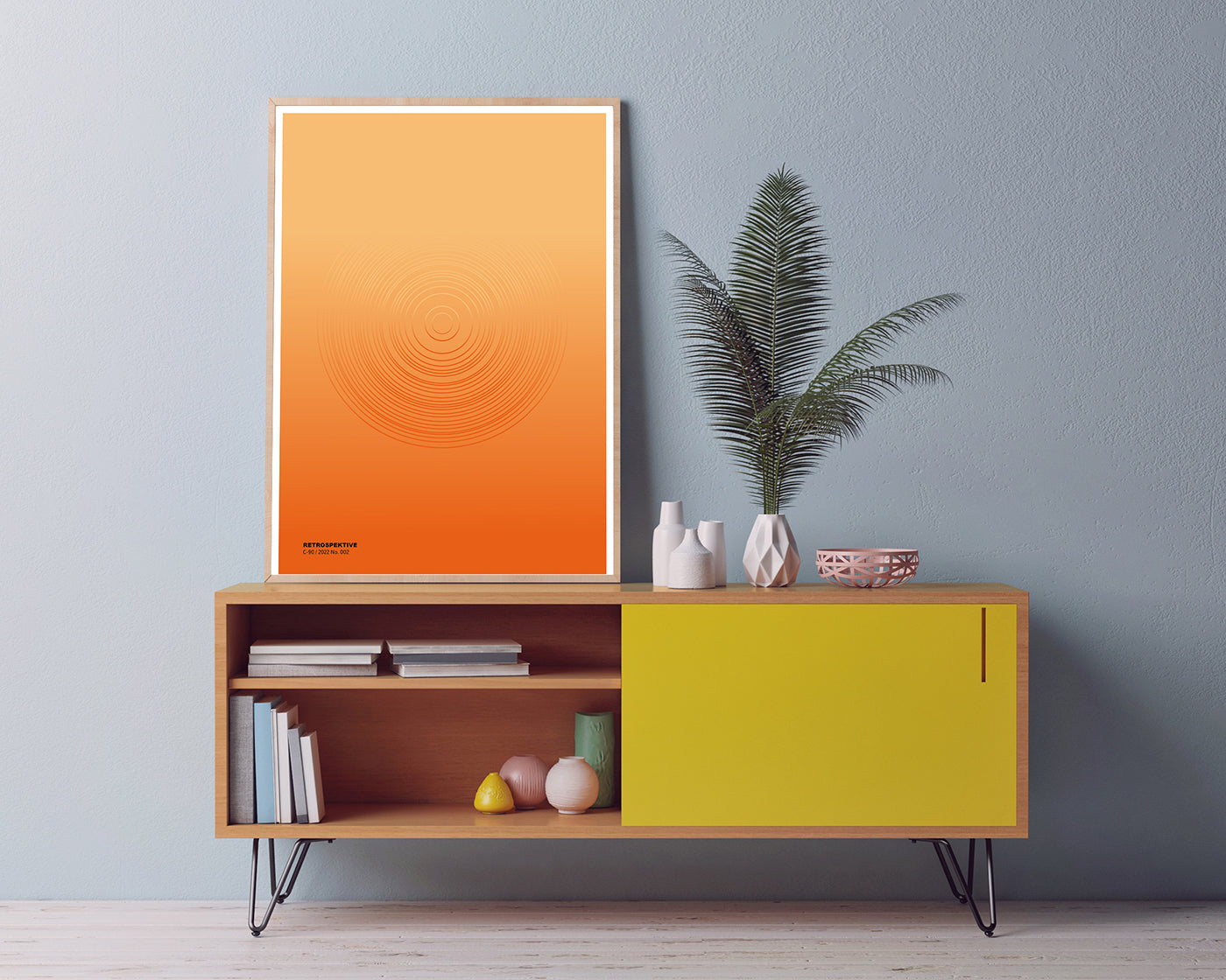 Retrospektive - No. 002 - Kreise in Orange