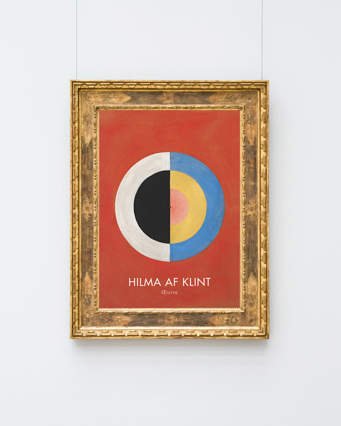 Hilma af Klint - Museum-Poster Der Schwan, Nr. 17 (1915)
