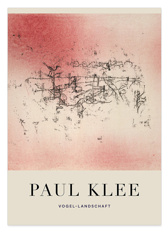 Paul Klee - Museum-Poster Vogel-Landschaft Hover Image