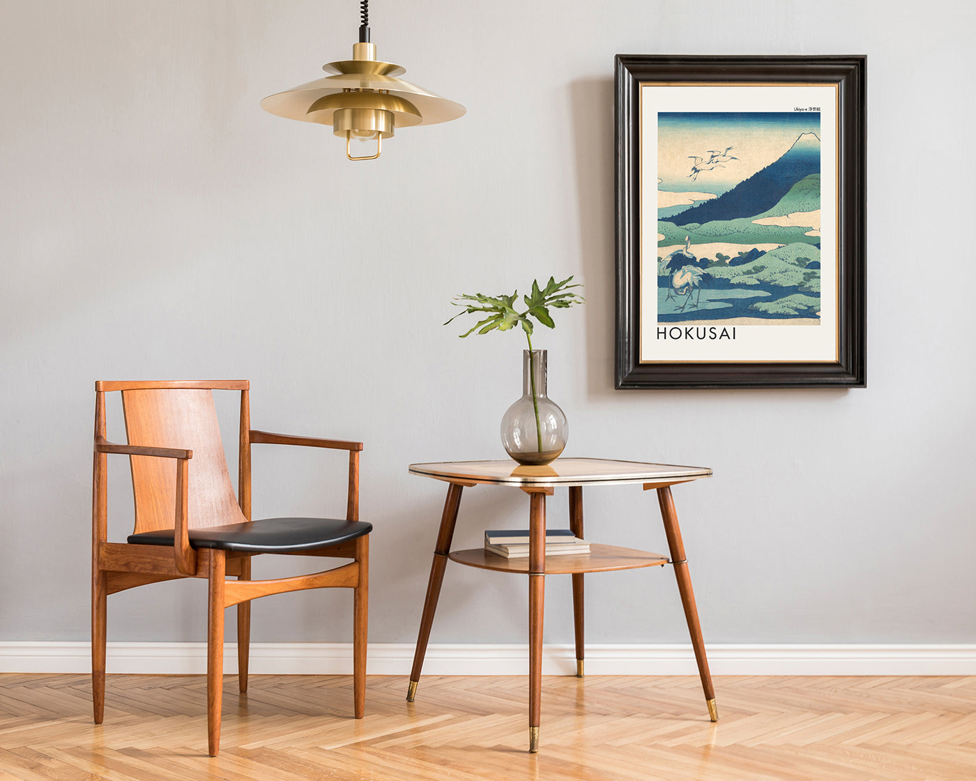 Katsushika Hokusai - Museum-Poster Umezawa Manor in der Provinz Sagami