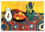 August Macke - Stillleben Still Life Hyacinths Carpet