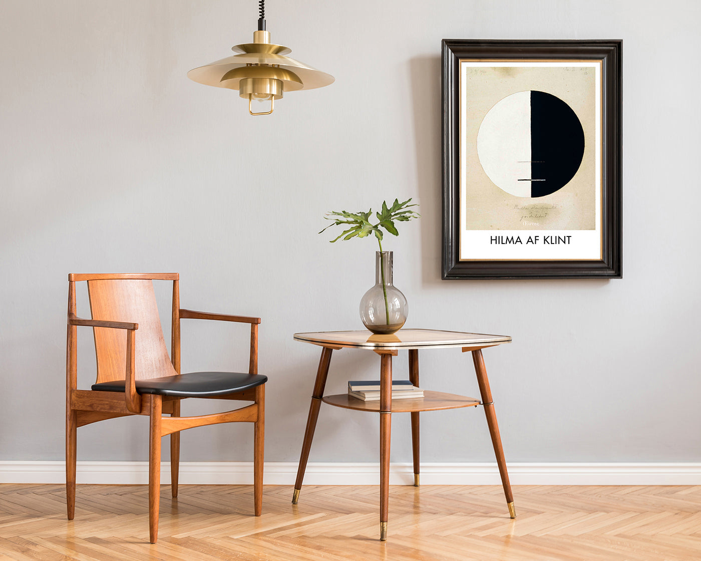 Hilma af Klint - Museum-Poster II Buddha's Standpunkt im irdischen Leben, Nr. 3a