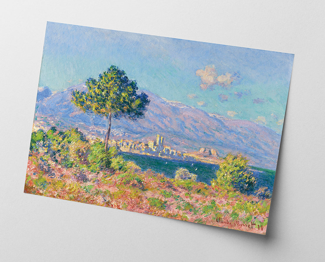 Claude Monet - Antibes, vue du plateau Notre Dame