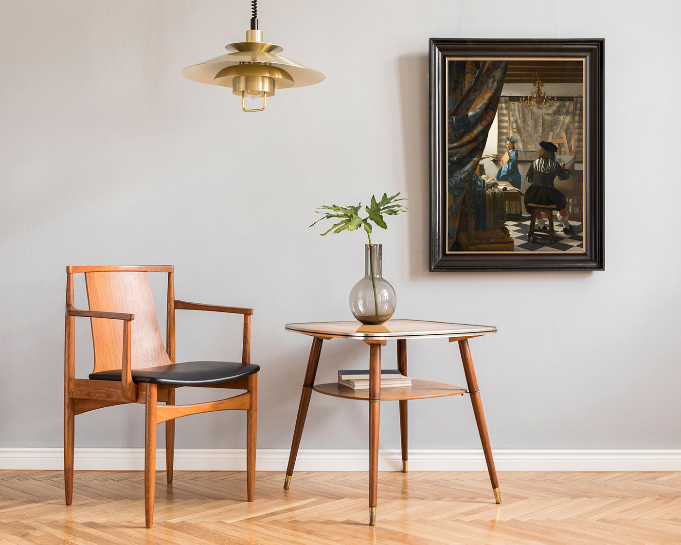 Jan Vermeer - Die Allegorie der Malerei (1666/1668)