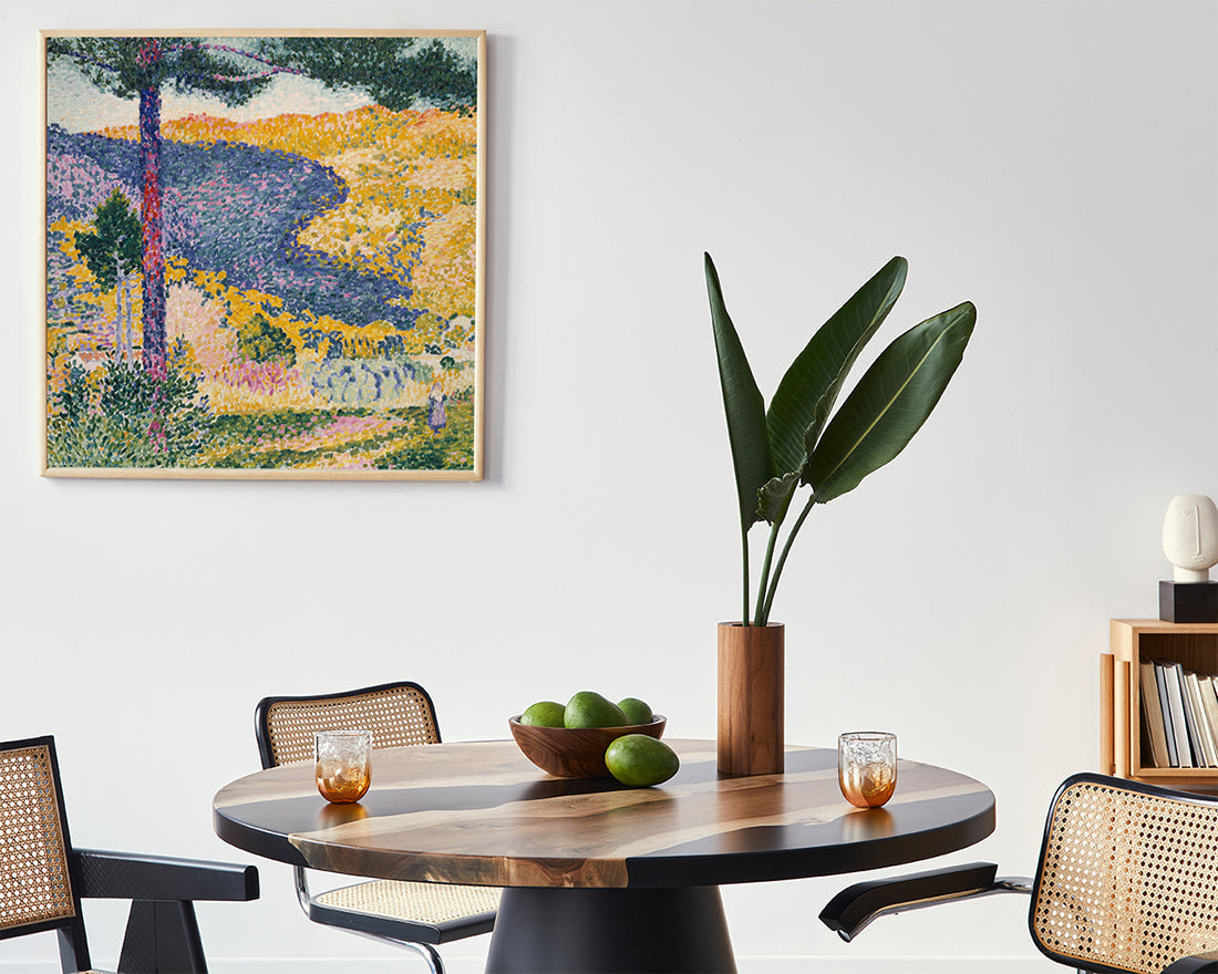 Henri-Edmond-Kreuz - Tal mit Tanne (Schatten auf dem Berg)