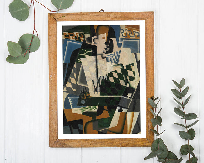 Juan Gris - Harlekin mit einer Gitarre Main Image