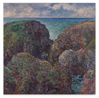Claude Monet - Block von Felsen in Port Goulphar