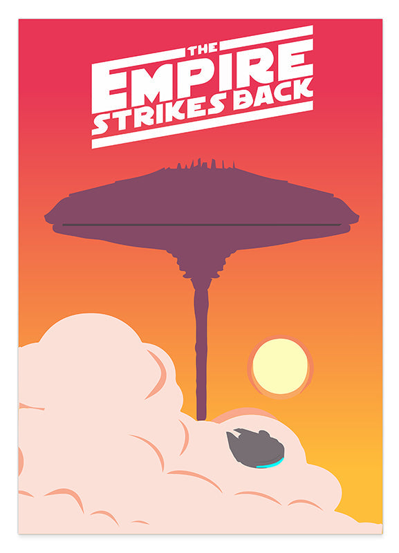 Star Wars Illustration - The Empire strikes back