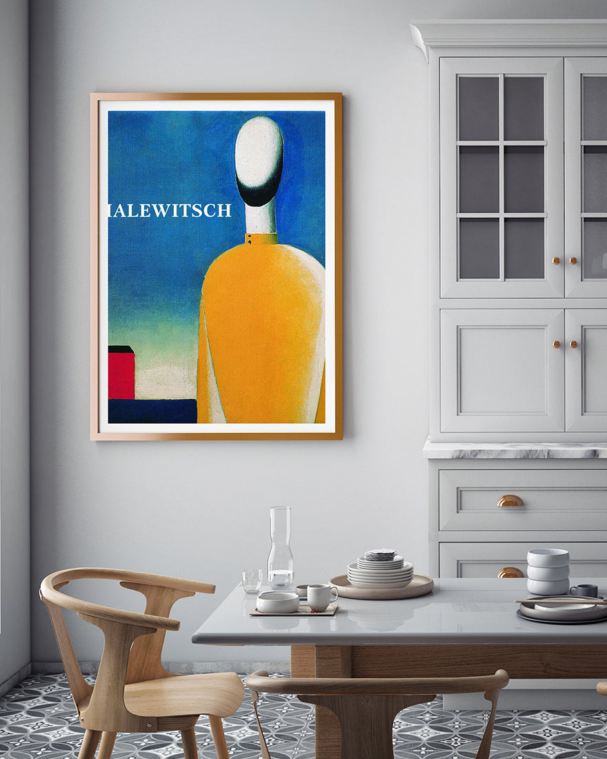 Kasimir Malewitsch - Kubismus Abstrakte Malerei