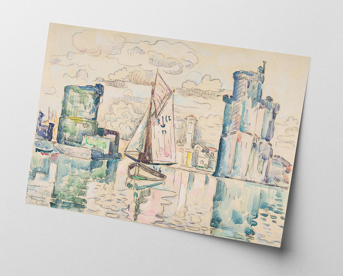 Paul Signac - Eingang zum Hafen von La Rochelle