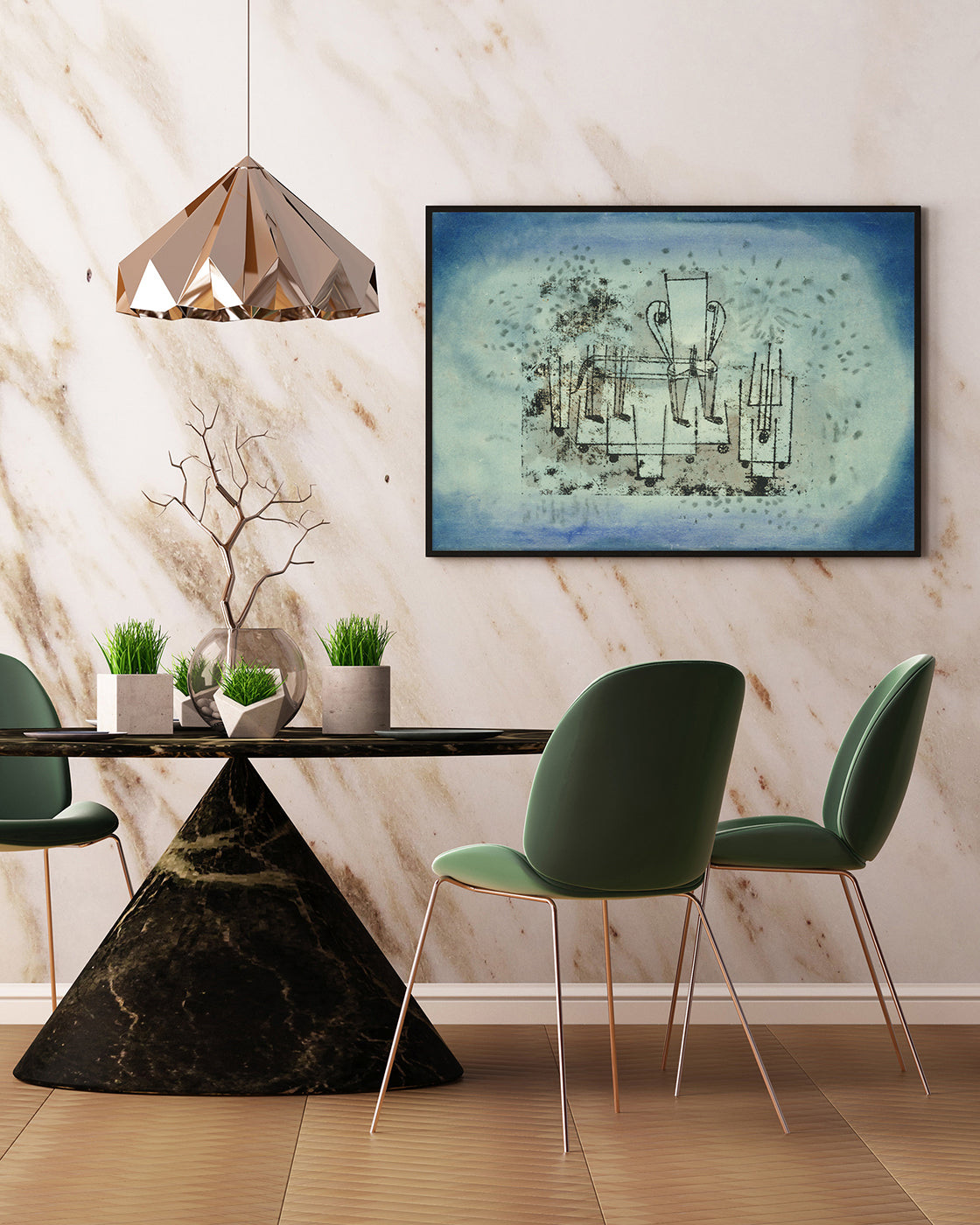 Paul Klee - Das Stuhl-Tier (1922)