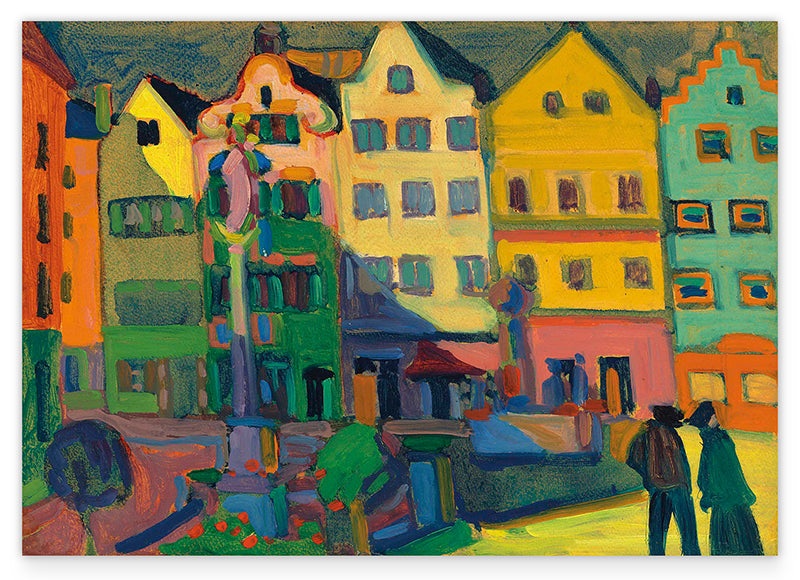 Wassily Kandinsky - Weilheim-Marienplatz