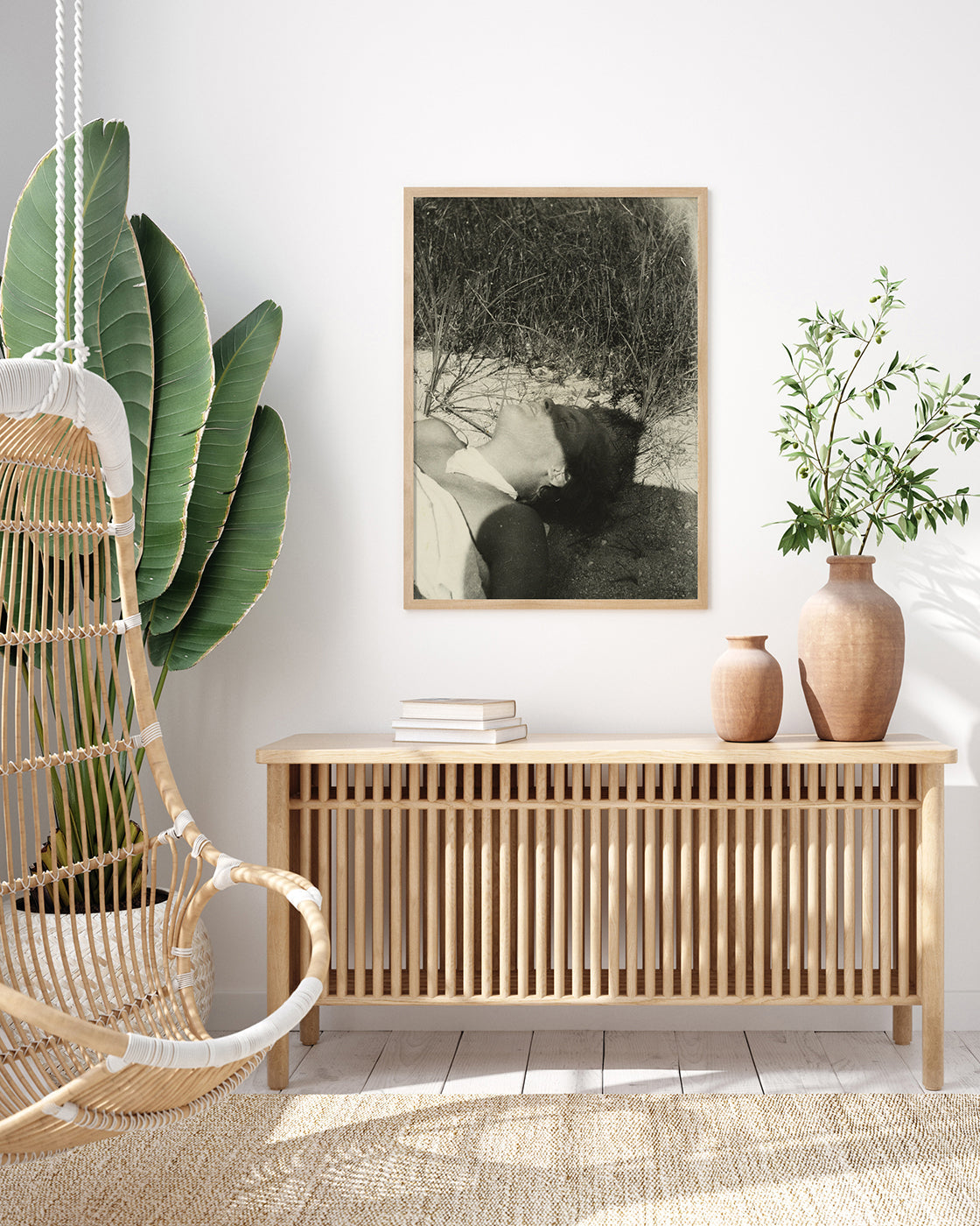 László Moholy Nagy - Schwarz-Weiß Fotografie - Am Strand