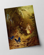 Carl Spitzweg - Der Schmetterlingsjäger