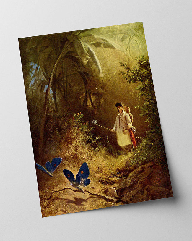 Carl Spitzweg - Der Schmetterlingsjäger Main Image