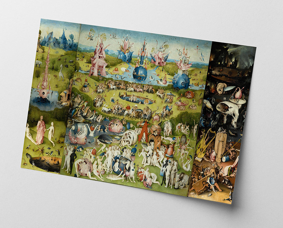 Hieronymus Bosch - Der Garten der Lüste (1490/1510) - Alle drei Tafeln