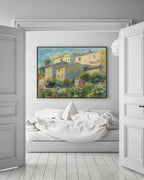 Pierre Auguste Renoir - Blick auf die Post in Cagnes