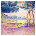 Henri-Edmond-Kreuz - Kiefern entlang der Küste
