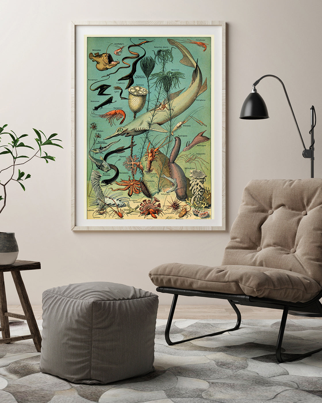 Adolphe Philippe Millot - Unterwasserwelt I