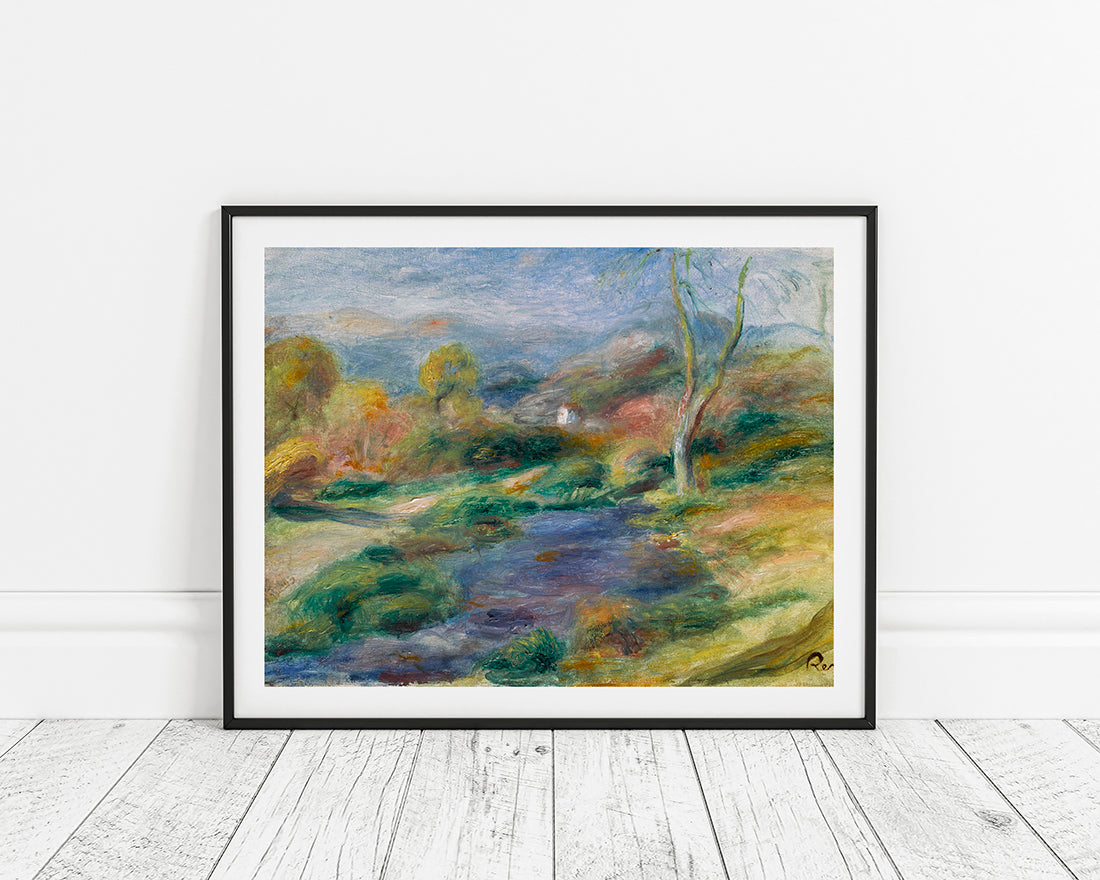 Pierre-Auguste Renoir - PAYSAGE AU BÉAL