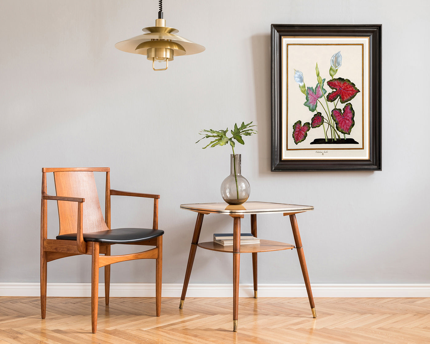 Caladium bicolor - Buntwurz mit roten Blättern