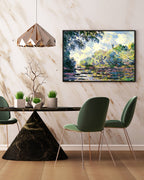 Claude Monet - Ausschnitt der Seine nahe Giverny