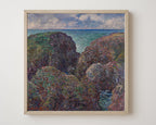 Claude Monet - Block von Felsen in Port Goulphar