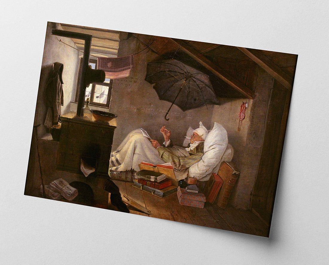 Carl Spitzweg - Der arme Poet