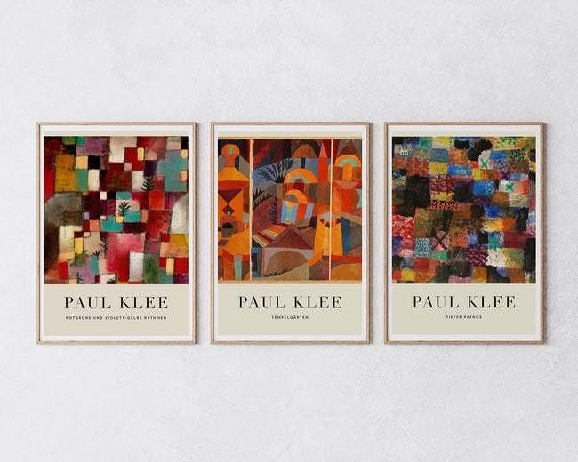 Set aus 3 Postern: "Bunte Muster" Hover Image